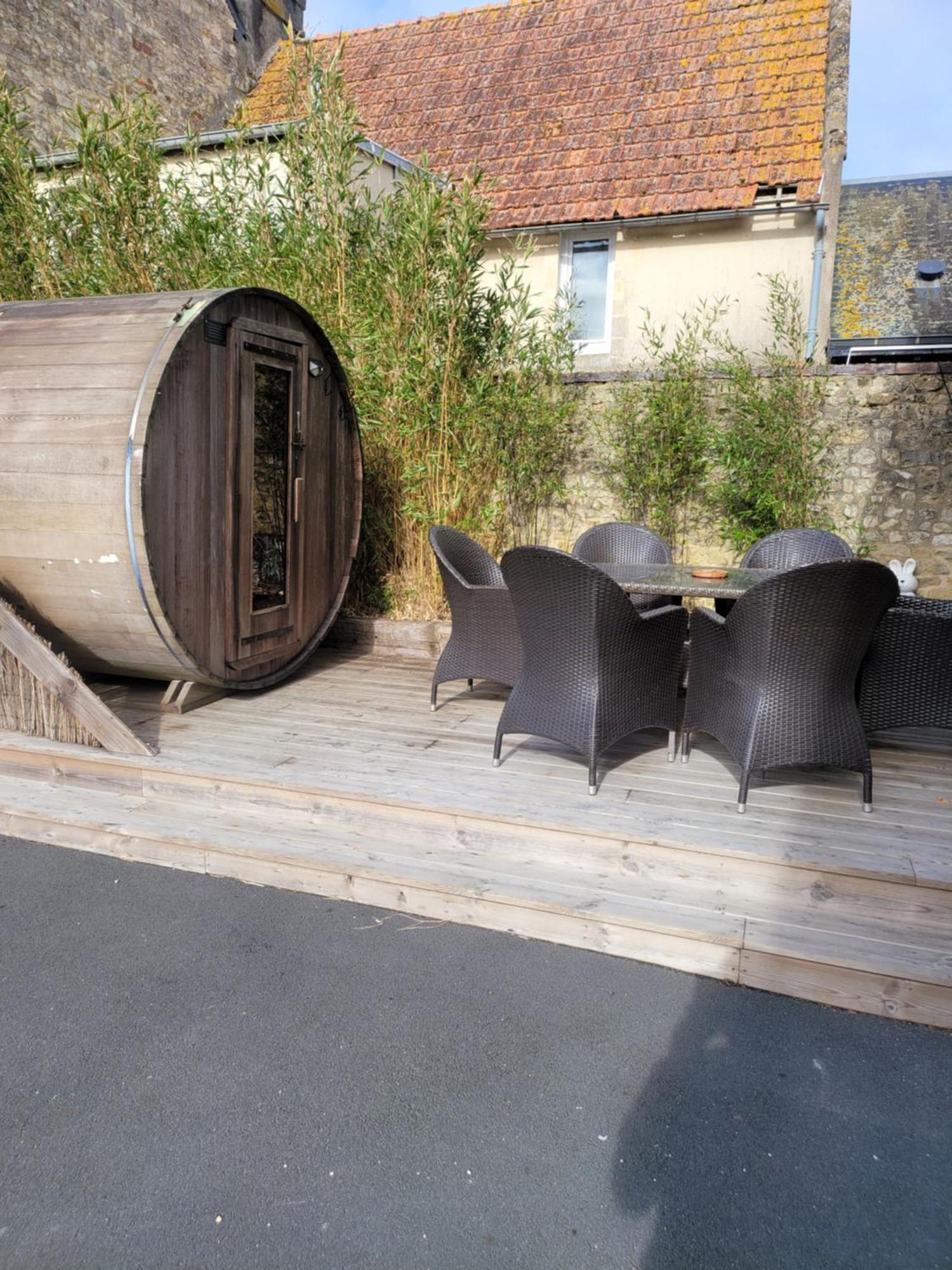 Gite L'Ardoisier 7 Pers Sauna Bayeux 2Km Gueron Экстерьер фото